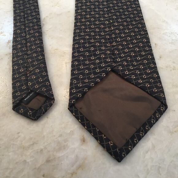 BRUNO CONTE SILK TIE - Picture 8 of 10